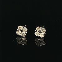 Ohrringe Recarlo Dame in Gold Diamante 0.44 Ct XD 146/BN - XD 146/BN
